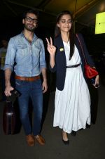 Sonam Kapoor and Fawad Khan return from Indore on 6th Sept 2014